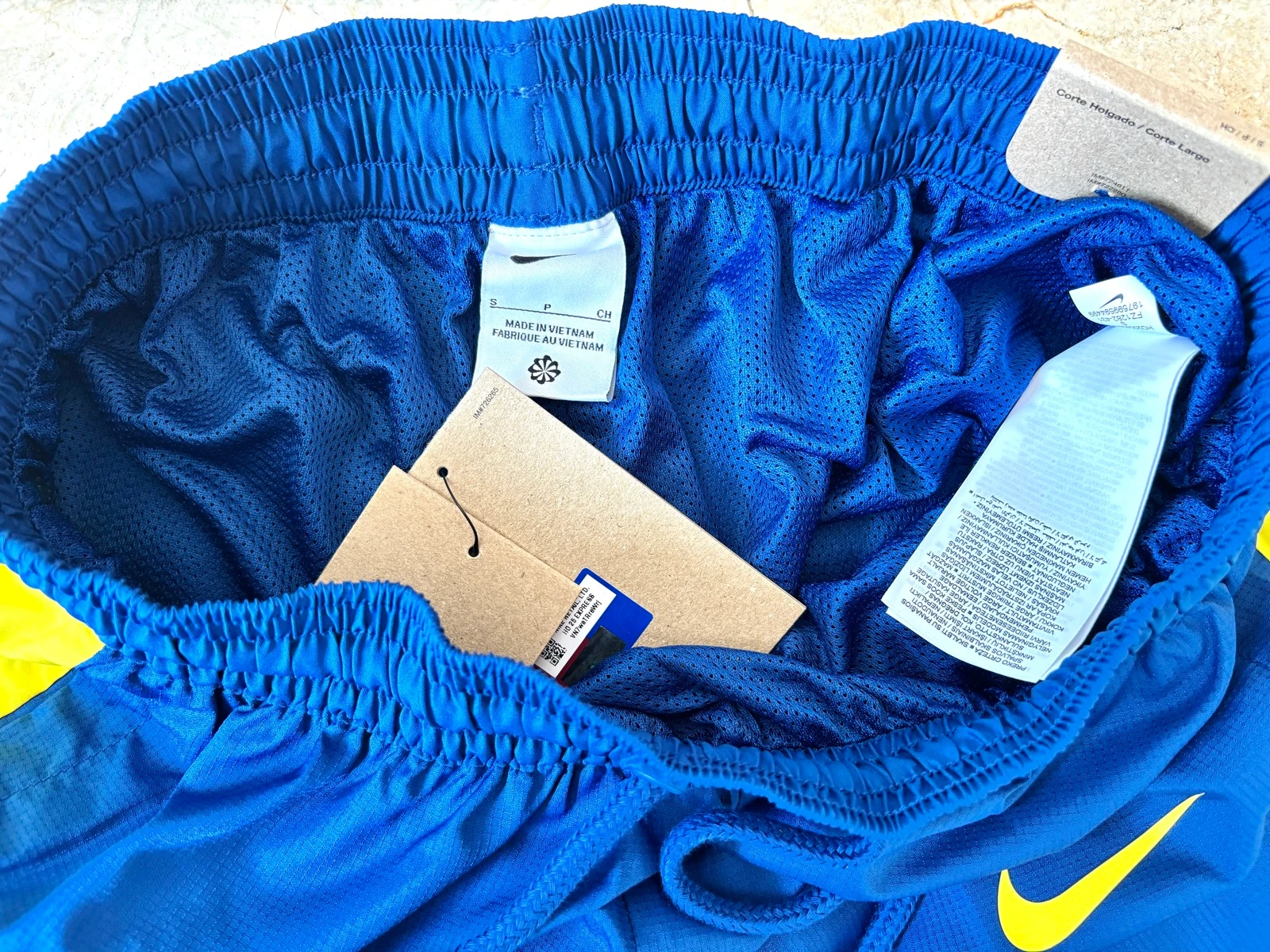 Pantalones deportivos Nike Fc Barcelona Azul y Amarillo – photo 6